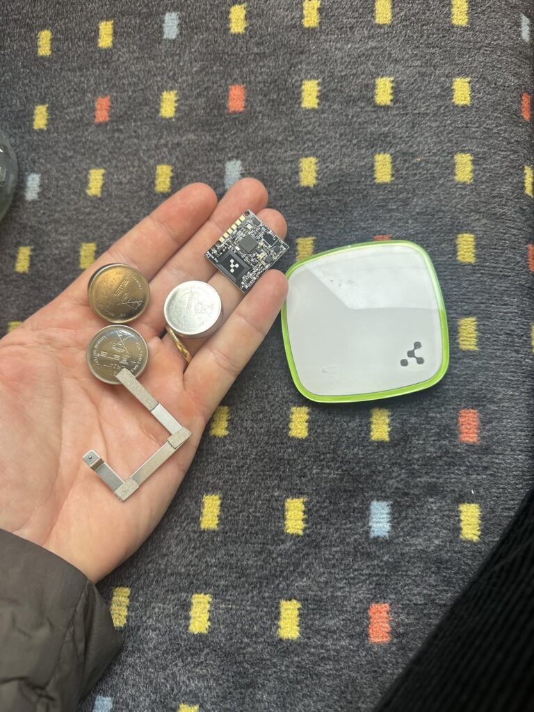 スイスの電車の奇妙な装置