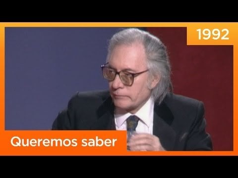 31年前のこの日（1993年4月21日）…フランシスコ・ウンブラルはメルセデス・ミラの番組で我慢できなくなった、「自分の本について話すためにここに来た」。