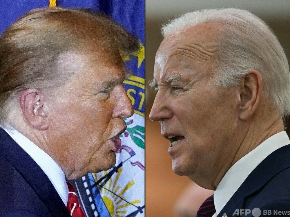 バイデン氏がキリスト教「冒瀆」と非難 トランプ氏