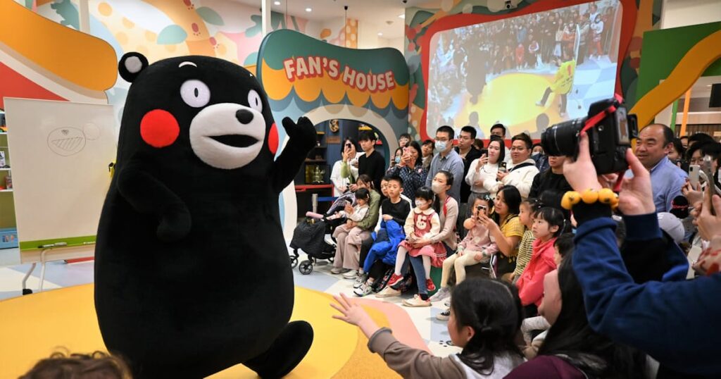 くまモンに会いに訪日だモン 拠点来場4倍、外国人過半