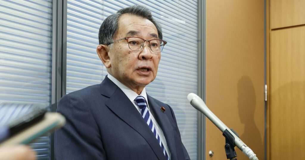 塩谷氏、離党勧告の再審査請求 総務会で対応協議