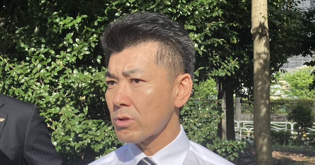 規正法の改正見送れば「不信任に値」 立民・泉健太代表