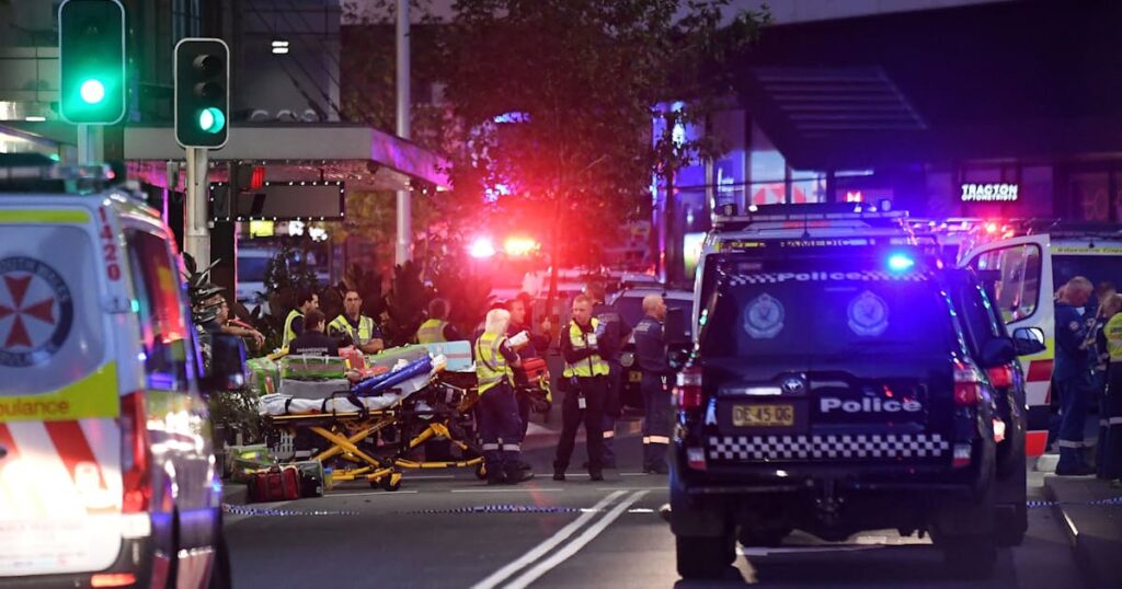 オーストラリアで刃物襲撃 7人搬送、容疑者射殺