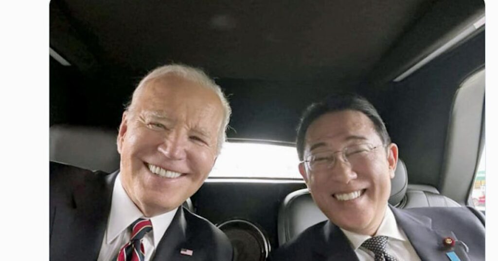 バイデン夫妻、思い出の店で首相を歓待 大部屋に客驚き