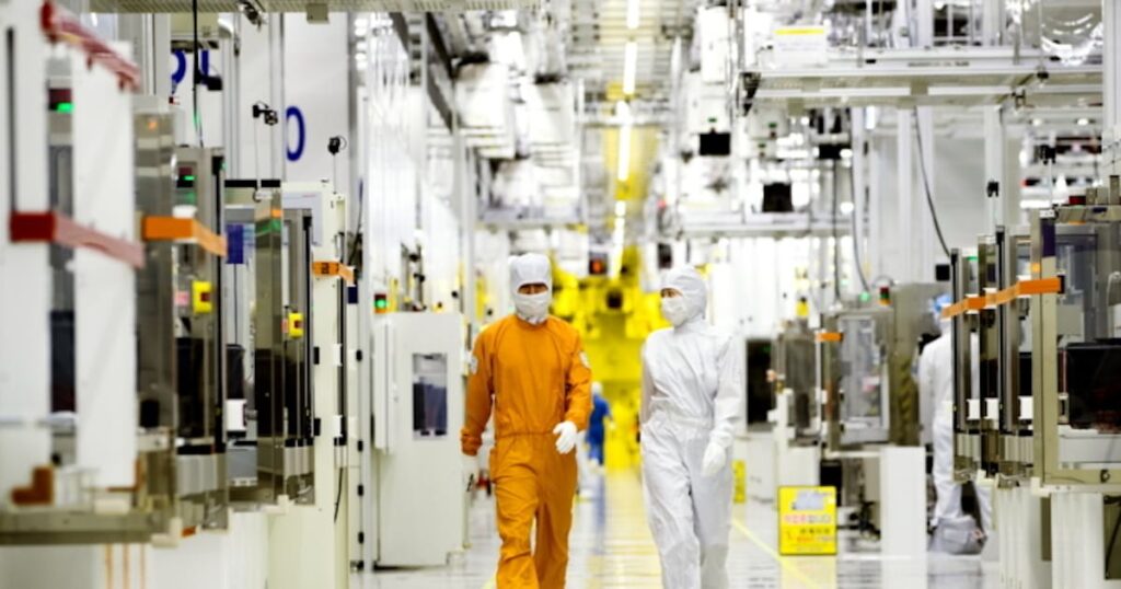 サムスン、米政府から1兆円支援 AI半導体で供給網