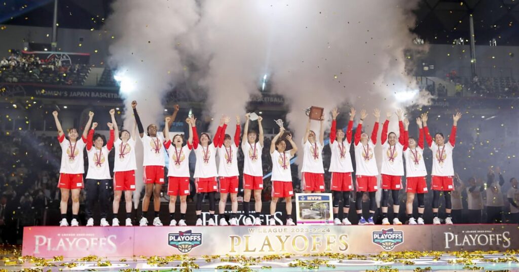 富士通16季ぶり優勝 Wリーグプレーオフ、走力で圧倒