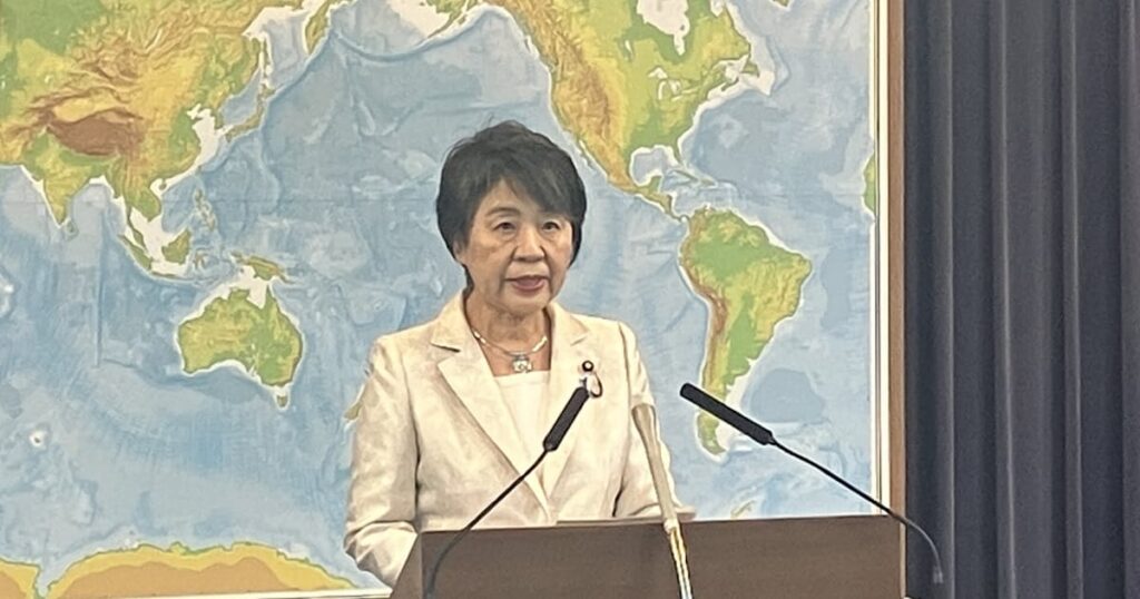 上川陽子氏、G7外相会合で「結束強める」 イタリア訪問