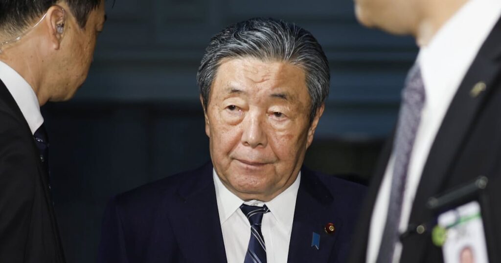 自民･森山総務会長､首相の不処分に理解 政治資金問題で