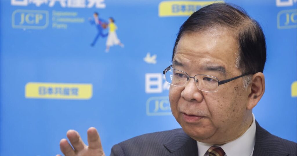 共産党･志位氏､朝鮮半島問題「対話向けあらゆる努力を」