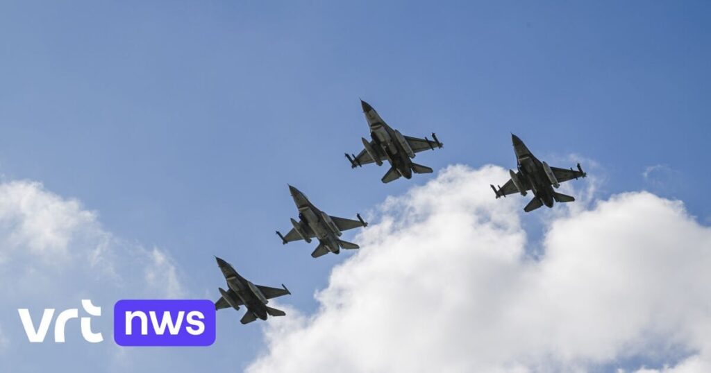 ベルギーは今年、ウクライナにF-16戦闘機を派遣する