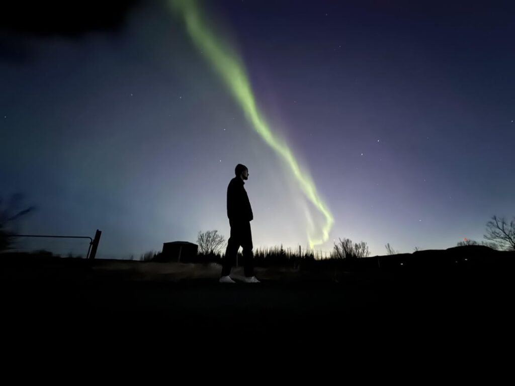 オーロラに最適な夜