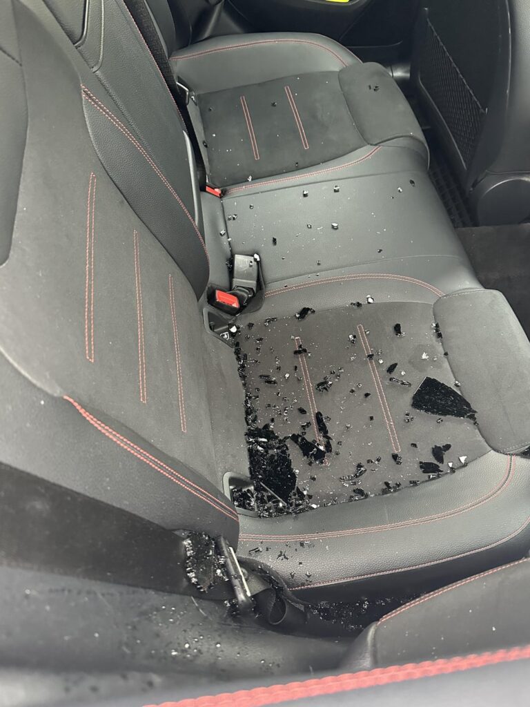 フィンランドでの車上荒らし