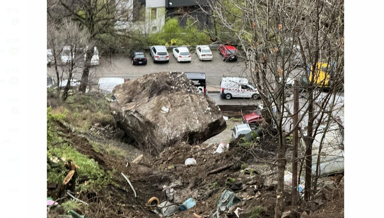 地質学者らは、シウタット・デ・バルスでは新たな地滑りの差し迫った危険はないと述べている