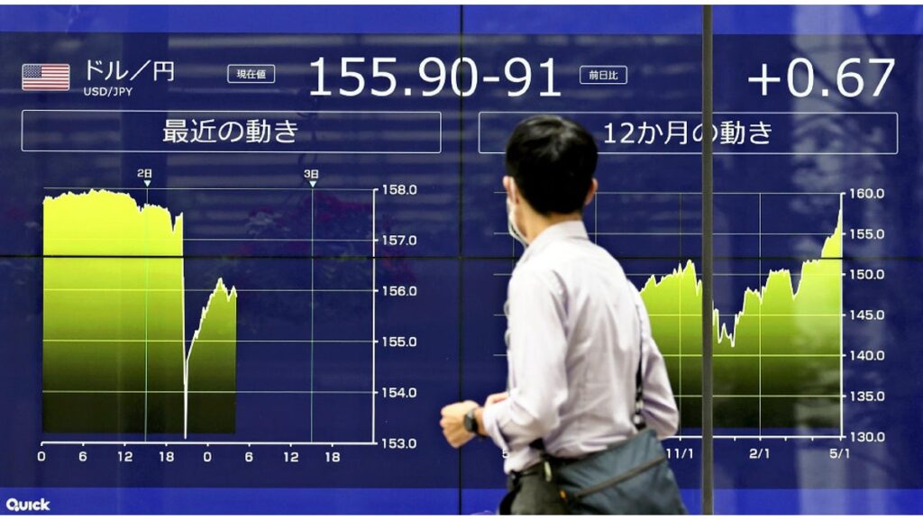[経済] 円相場が一時１５３円台まで急騰、３兆円規模の為替介入か…１時間足らずで４円超円高が進む