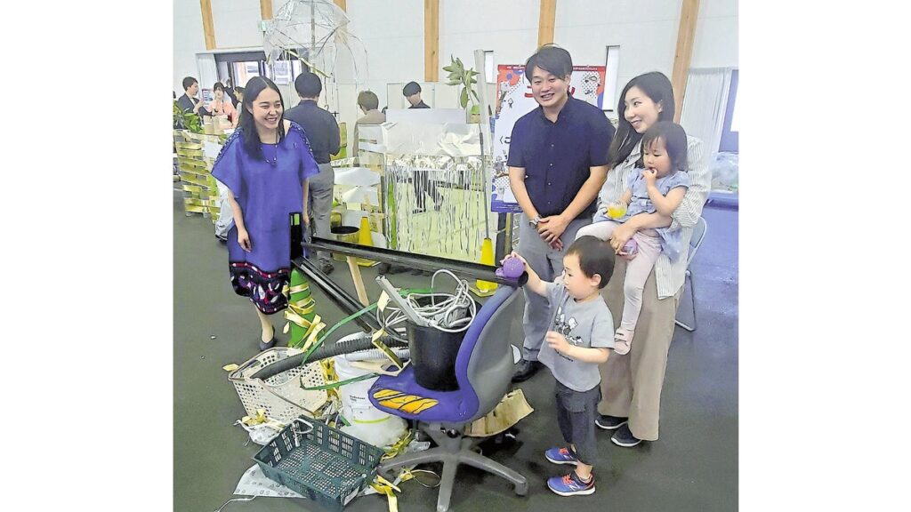 [ニュース] 表現多彩 ごみアート・・・咲洲でコンテスト