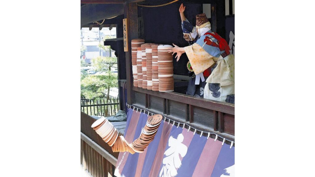 [#kyoto] 炮烙割豪快に 壬生狂言…壬生寺