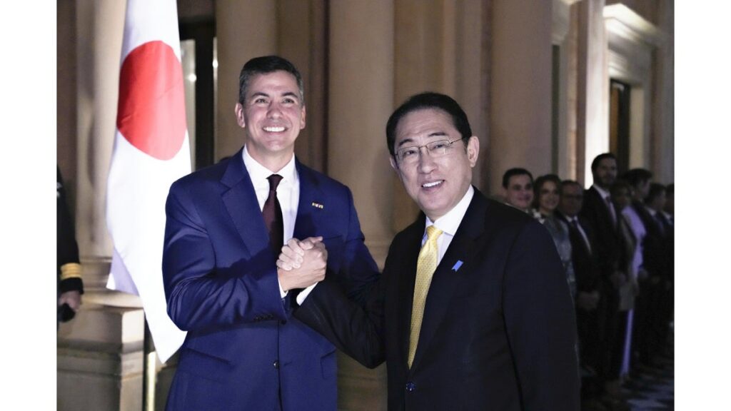 [政治] 岸田首相、パラグアイ大統領と会談…東アジア情勢巡り「自由で開かれた国際秩序の維持・強化」へ協働確認
