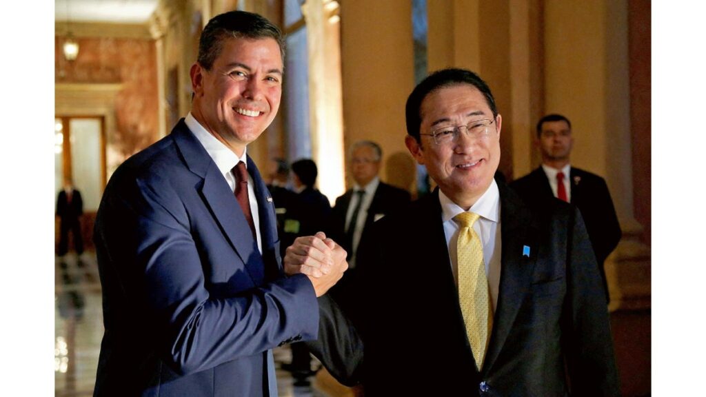 [政治] 日パラグアイ首脳会談、中国念頭に「力による一方的な現状変更許されない」との認識で一致