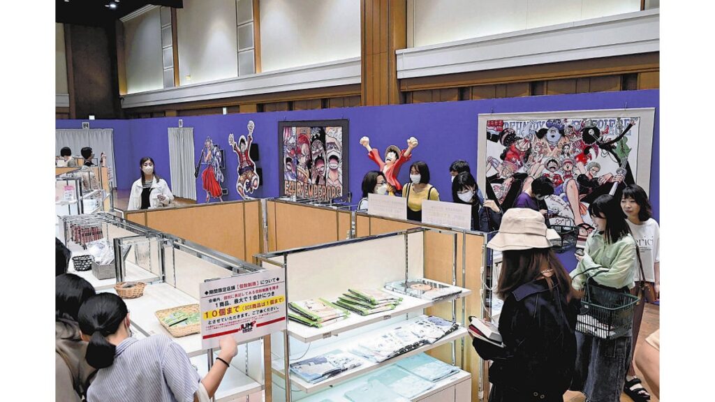 [ニュース] 「ワンピース」「呪術廻戦」などグッズ１０００種販売…「ジャンプショップ」熊本市の鶴屋百貨店で