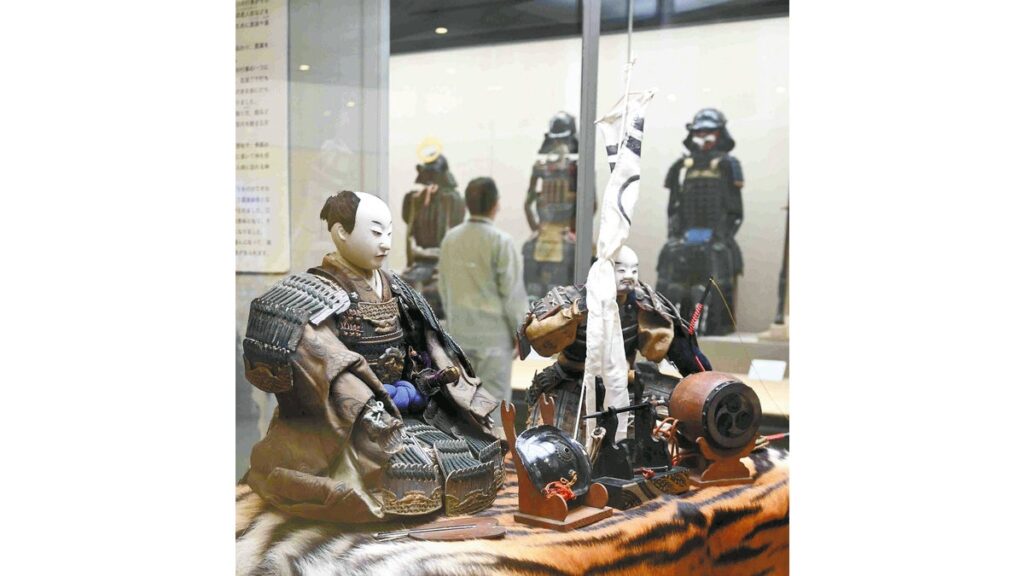 [ニュース] 「端午の節句展」江戸時代末期の人形や秋月藩士の甲冑など展示…福岡県の飯塚市歴史資料館