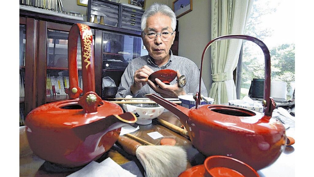 [ニュース] 能登半島地震で被災、輪島塗の蒔絵師が故郷の福井県で制作再開「離れても復興の力に」…工房は再建断念