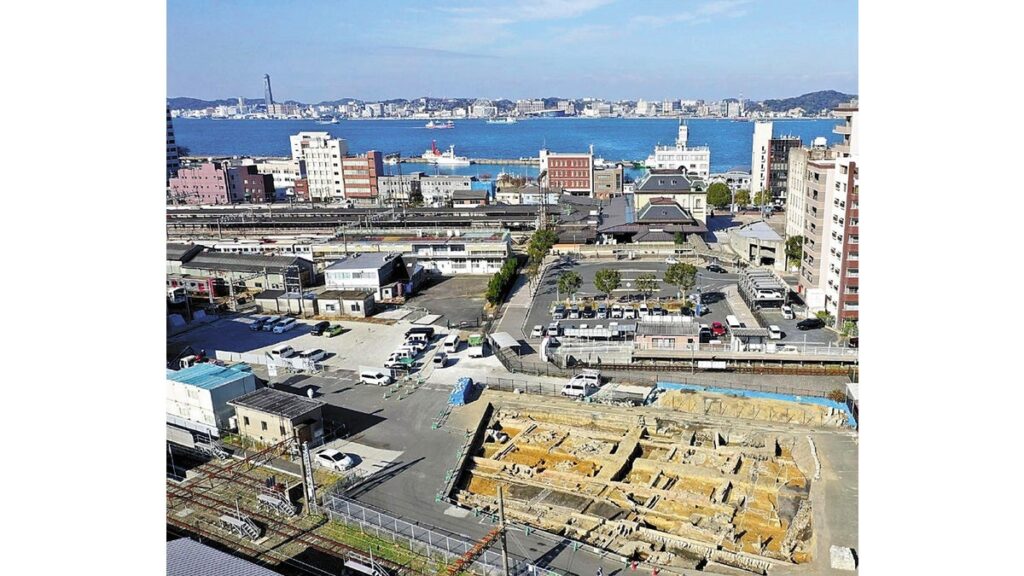 [ニュース] 北九州市の「初代門司駅」から新たに枕木・レンガ状の遺構出土…記録保存し、複合公共施設整備へ