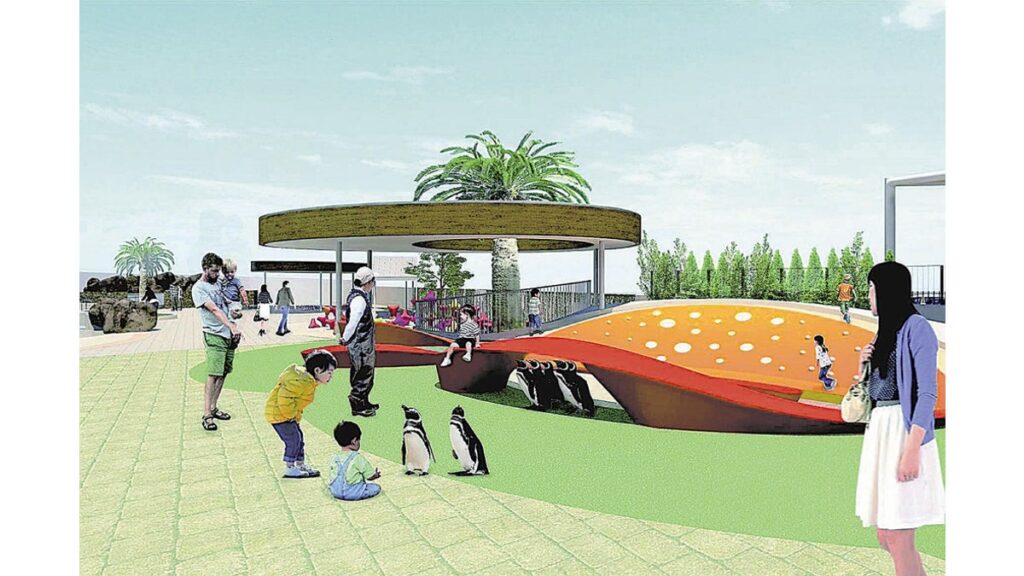 [ニュース] 大分県の水族館「うみたまご」屋外ふれあい施設「あそびーち」拡大…来年春オープン予定