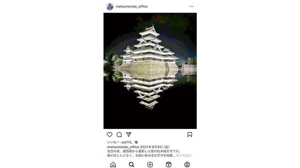 [社会] インスタフォロワー数で天下狙う「松本城」、最多の熊本城に迫る…映え写真で外国人観光客増加