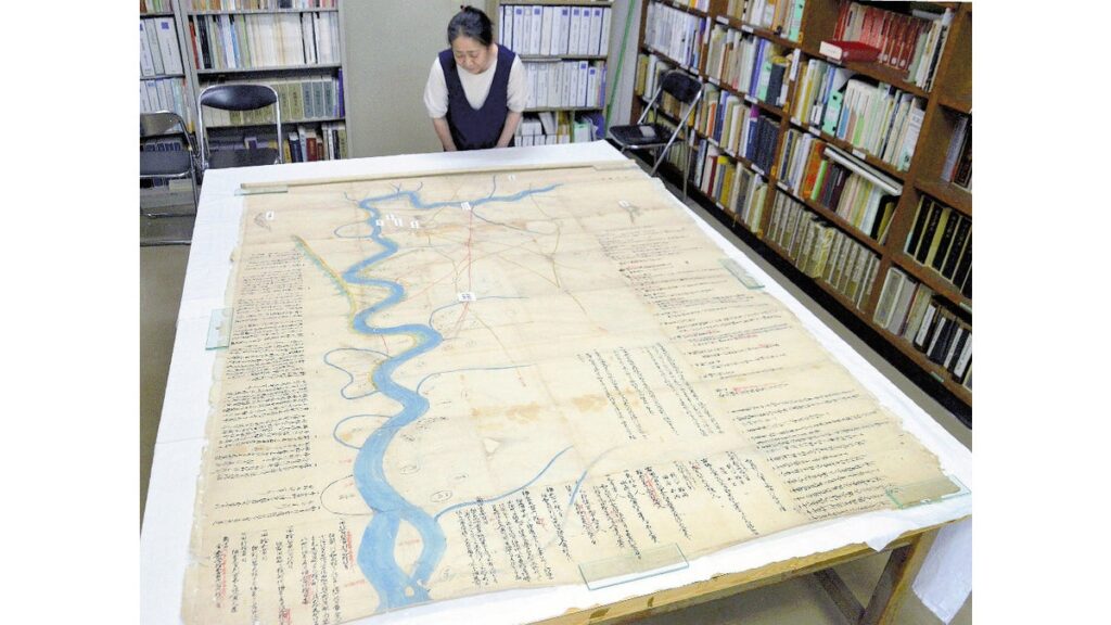 [ニュース] 江戸時代に描かれた福岡県・筑後川の治水計画、１日限定公開…必要人員や金額見積もりなど細かく