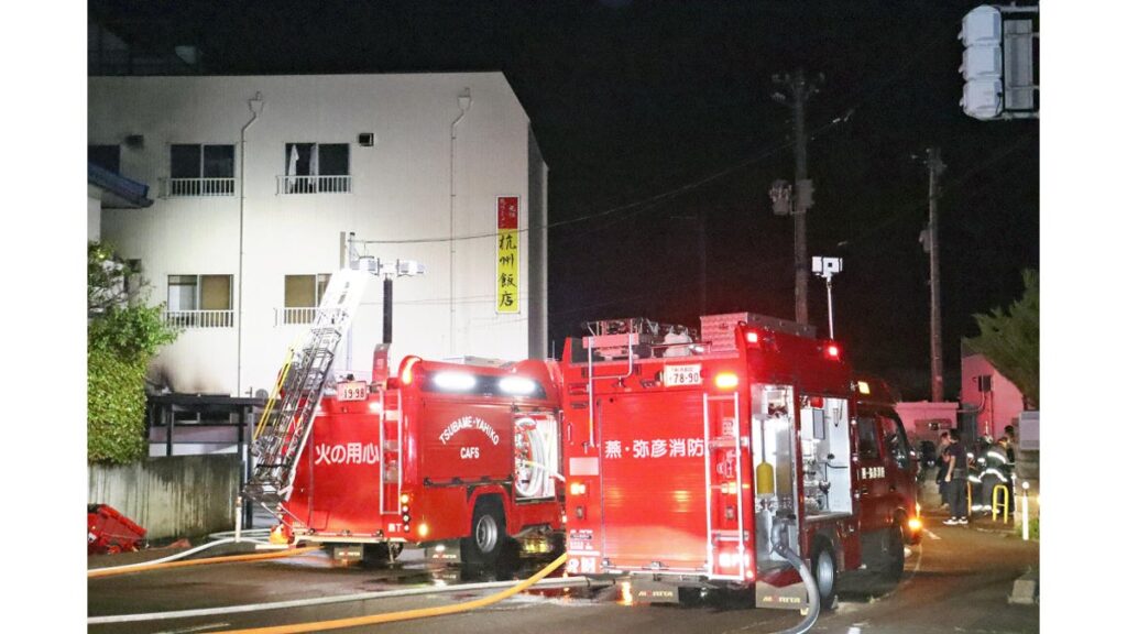 [社会] 背脂ラーメンの老舗「杭州飯店」で火事、定休日で人はおらず…新潟・燕