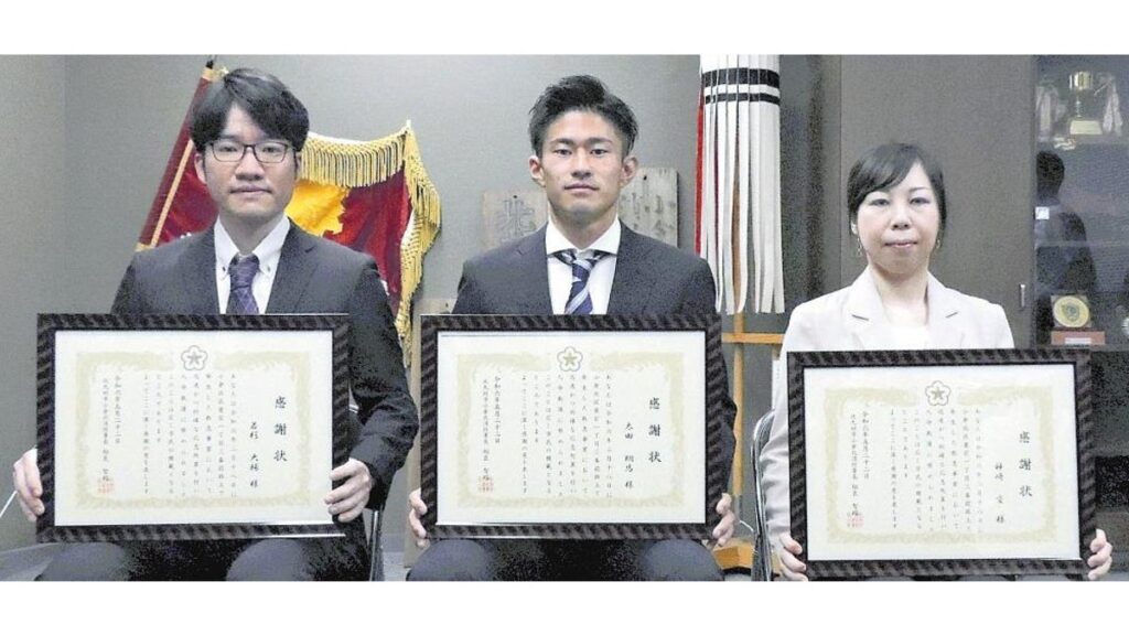 [ニュース] 北九州マラソンで心肺停止、救命したランナーら３人に感謝状…社会復帰した男性「私も家族も救われた」