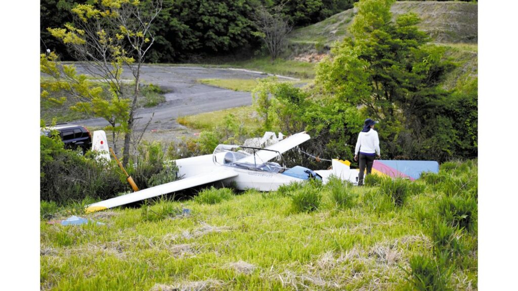 [ニュース] 熊本県産山村の墜落グライダー「最後までコントロールできていたとみられる」…航空事故調査官が現地調査
