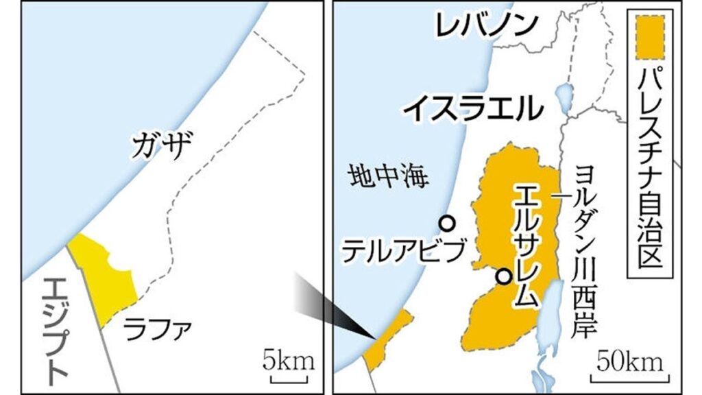 [国際] エジプト軍とイスラエル軍がラファ検問所付近で銃撃、１人死亡…イスラエル紙報道
