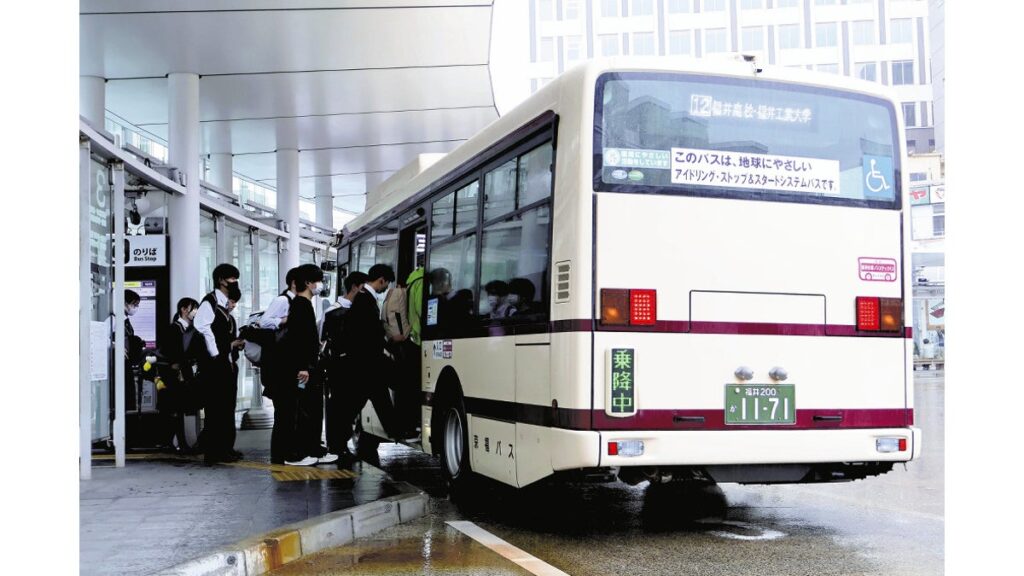 [ニュース] 「路線バス全てが赤字」窮状訴える運行会社、福井駅発着便が６月から減便・廃止