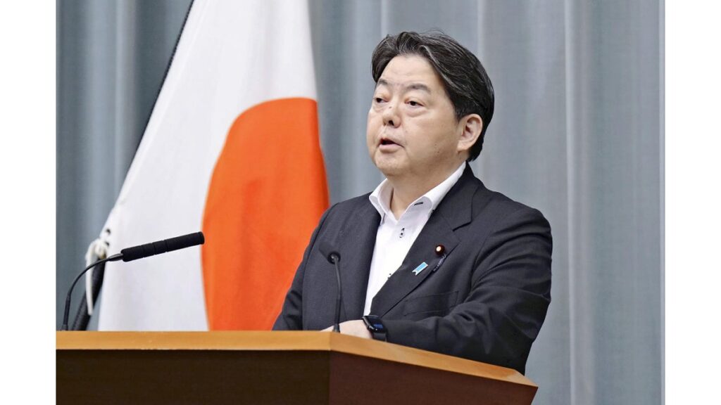 [政治] 北朝鮮のミサイル十数発に林官房長官「断じて容認できない」、日米韓の外交当局は連携確認