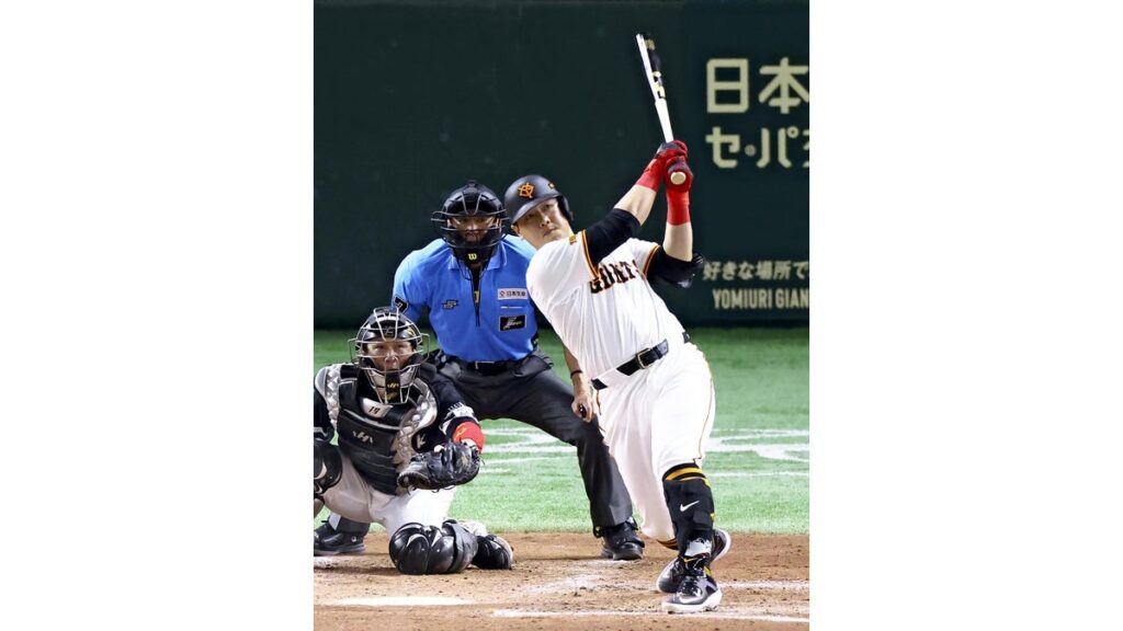 [プロ野球] 巨人、岡本和真の２ランなどで一挙６点奪い逆転勝利…ヤクルト―ロッテは２戦連続引き分け