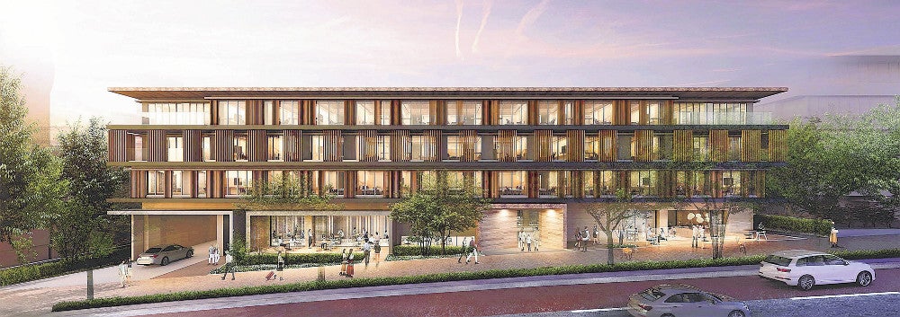 建設予定の高級ホテルのイメージ＝ＪＲ東海提供