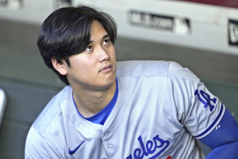 大谷翔平（４月３０日）＝ＡＰ