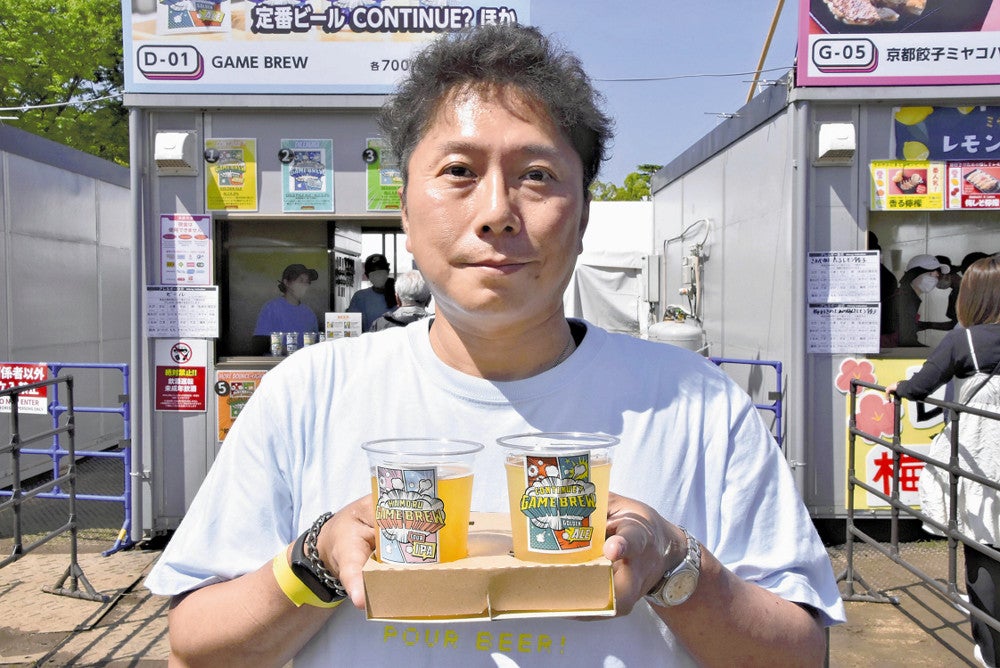 「クラフトビールを楽しんでほしい」と話す並田社長