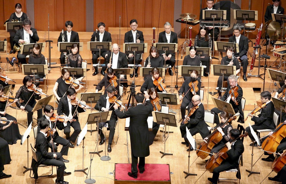 團伊玖磨の生誕１００年を記念して開かれたコンサート（４日午後、東京都千代田区で）＝和田康司撮影