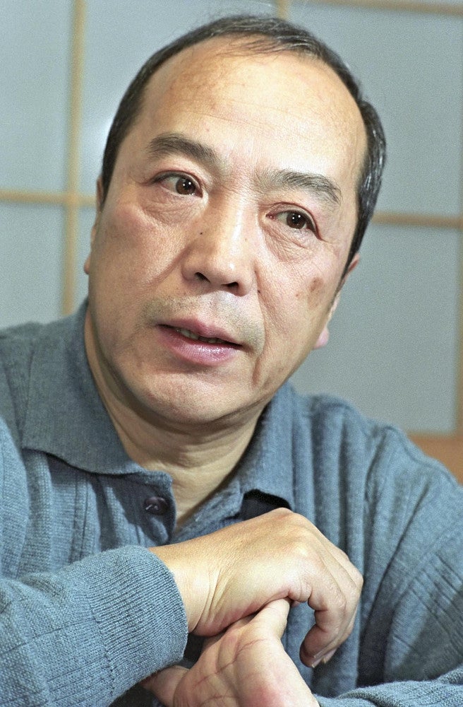 唐十郎さん（１９９５年撮影）