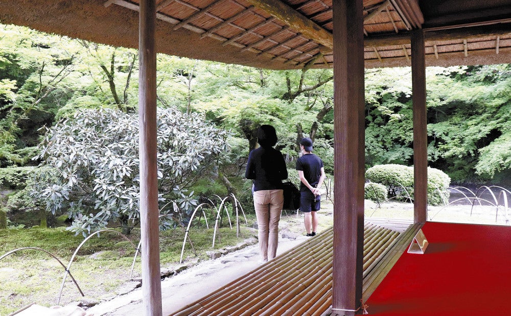 一般公開が始まった九年庵