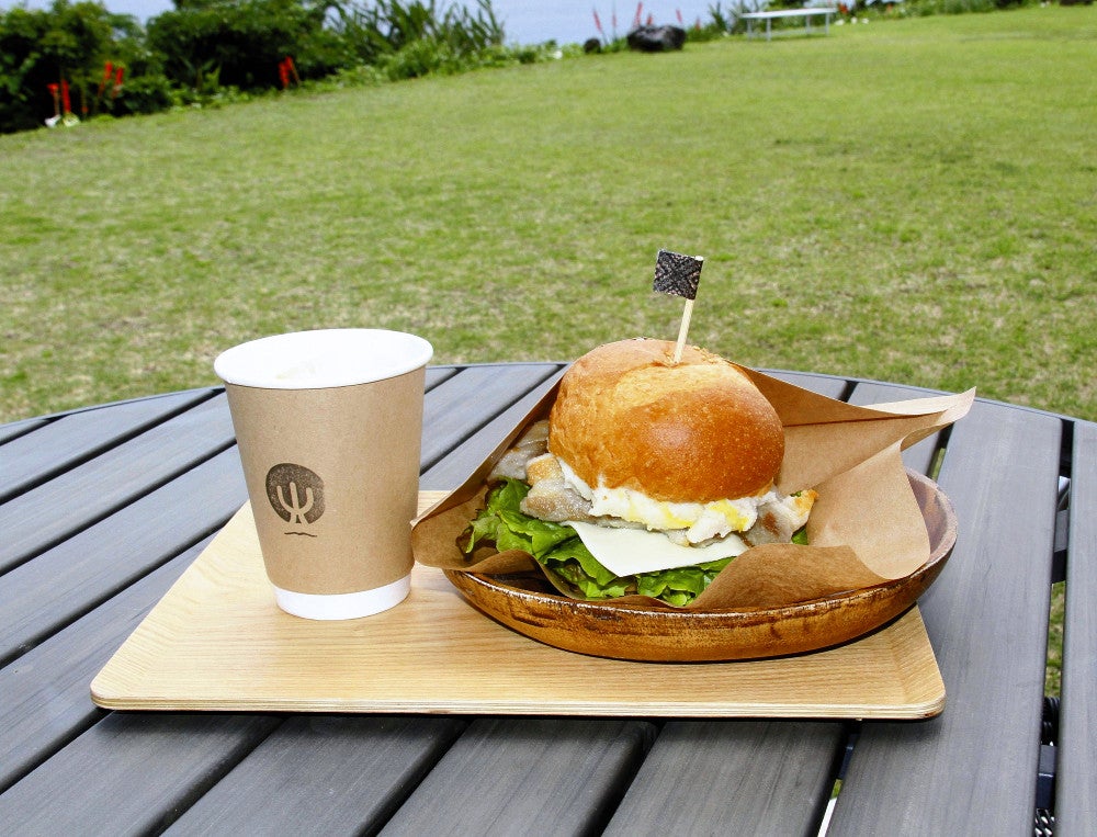 ＭＩＳＨＯＲＡＮ　ＣＡＦＥの塩豚バーガー
