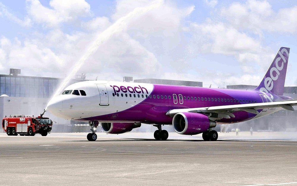 ピーチ・アビエーションの機体