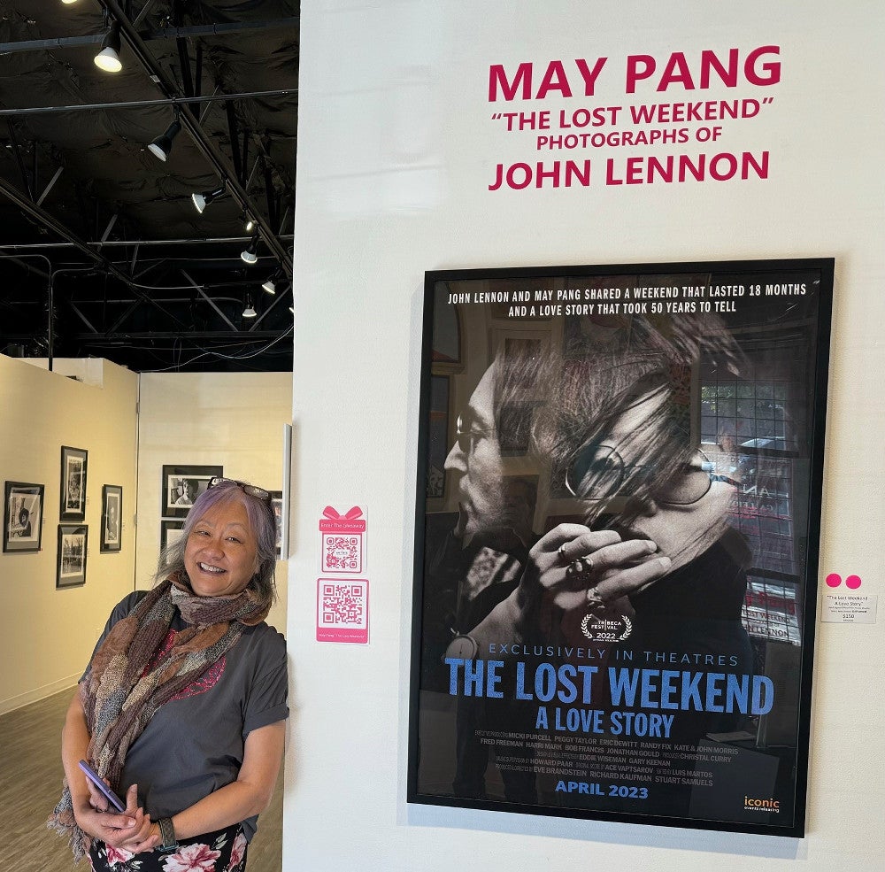 写真展でのメイ・パン