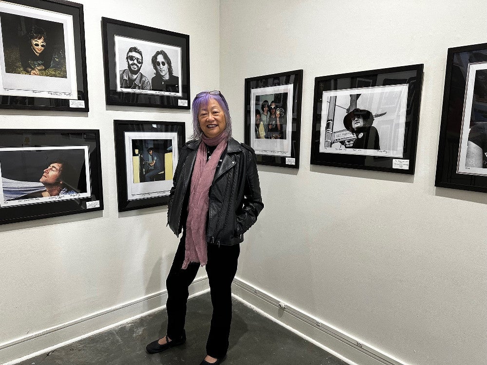 写真展でのメイ・パン