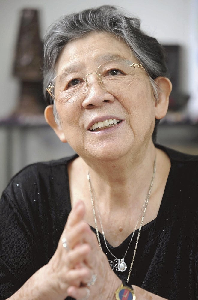 脚本家の小山内美江子さん