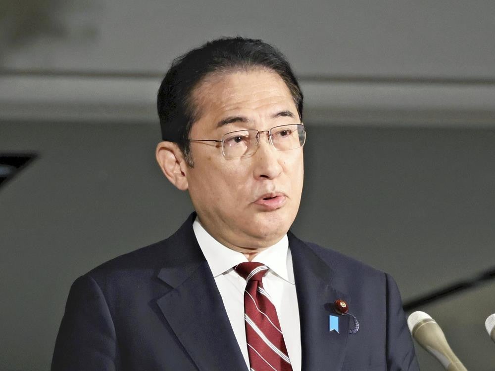 岸田首相（８日）