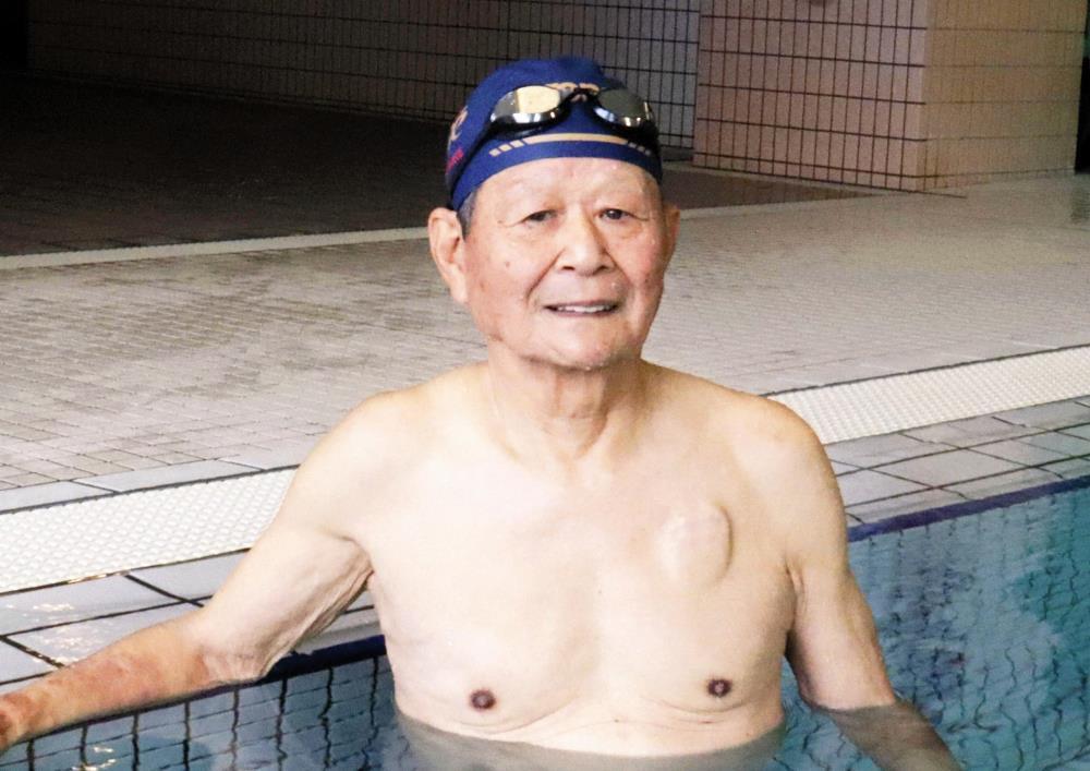 「生涯現役で泳ぎ続けたい」と語る押川さん
