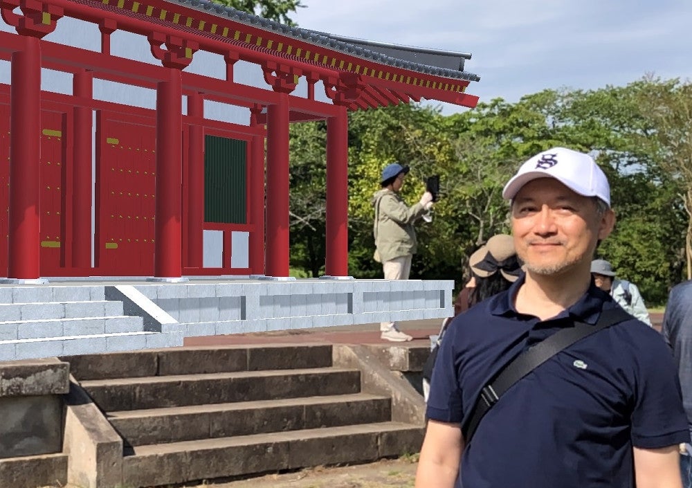 左の政庁正殿はＡＲです